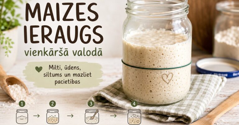 Maizes ieraugs vienkāršā valodā